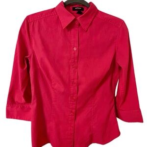 🩷 HOT GIRL PINK EXPRESS BUTTON DOWN – SIZE M